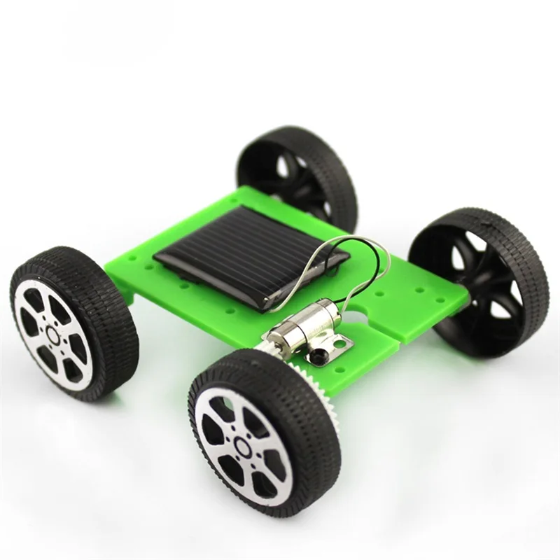 

Мини-автомобиль с солнечной батареей, 1 комплект, Детский обучающий гаджет «сделай сам», хобби, забавные детские игрушки для мальчиков, сборный робот-автомобиль