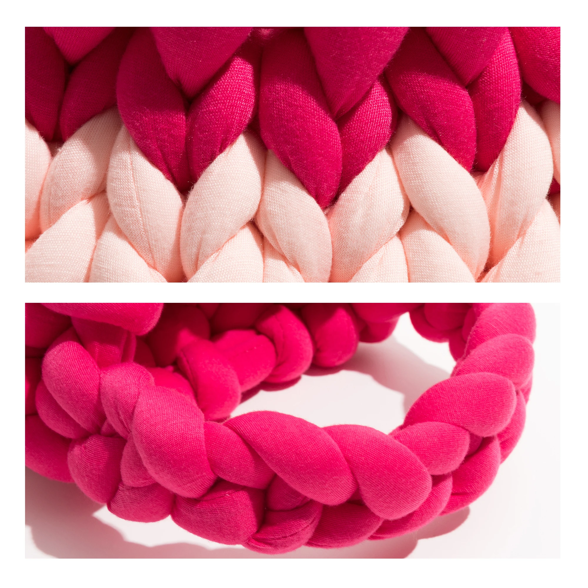 KOKOPEAS New Stylish Hand Woven Split Joint Colors Soft Comfort Fashion Women Bags Convenient Handbag No Leakage