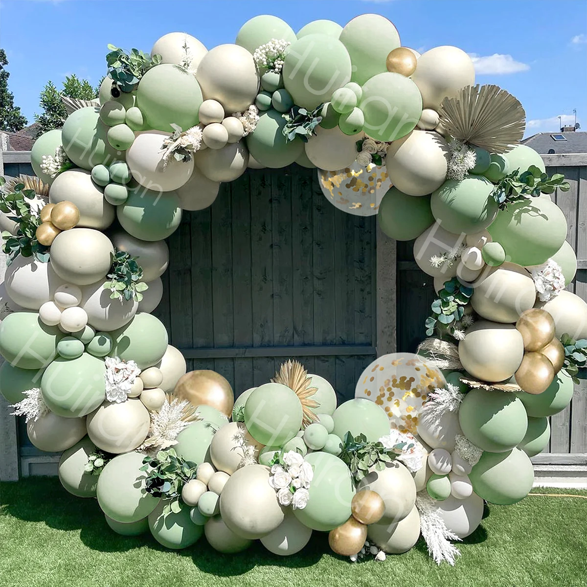 

Avocado Green Balloon Garland Arch Kit Wedding Baloon Birthday Party Decoration Kids Baby Shower Globos Confetti Latex Ballon