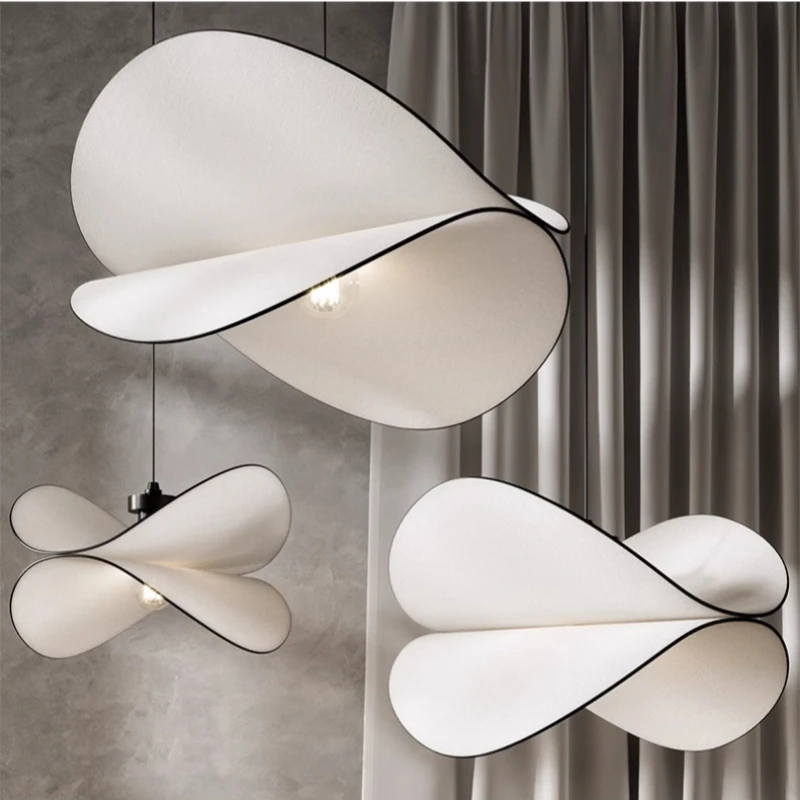 Кремовый стиль искусственная японская настольная Подвесная лампа для гостиной