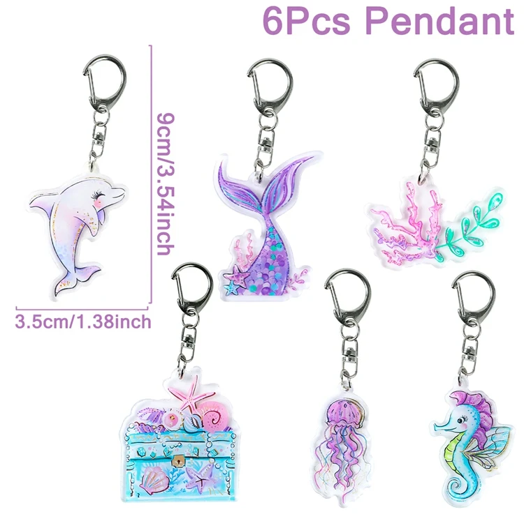 

Коробки для попкорна Русалочка FENGRISE