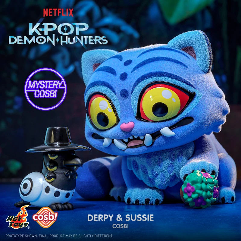 Фото Коллекционные фигурки Hot Toys K-POP Demon Hunters Cosbi: Руми, Зои, Мира, Джину, Эбби, Бэби, Дерпи, Сусси — загадочные подарки в слепых коробках №1