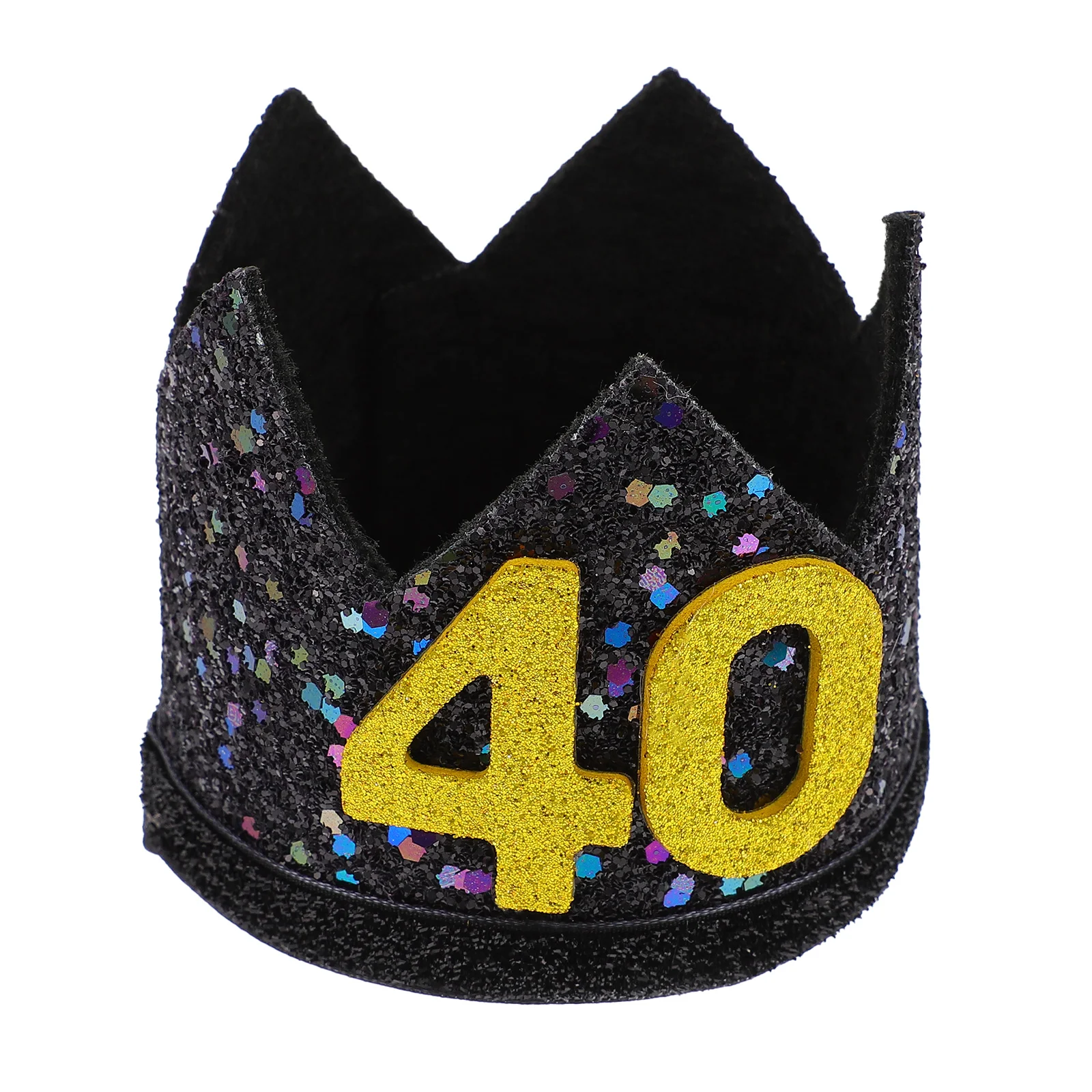 

Birthdayparty Hat 40Th Happywomen Glitter Tiara Hatsmen Gifts Decor Supplies Headbands Decorations 30Th Photography Decoration