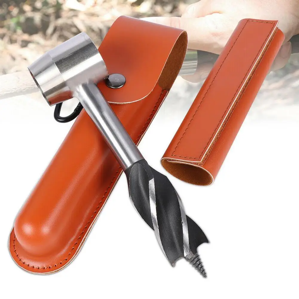 

Hand Auger Wrench Multifunctional Survival Settlers Tool For Outdoor Sports Jungle Crafts Camping Bushcrafting Sturdy