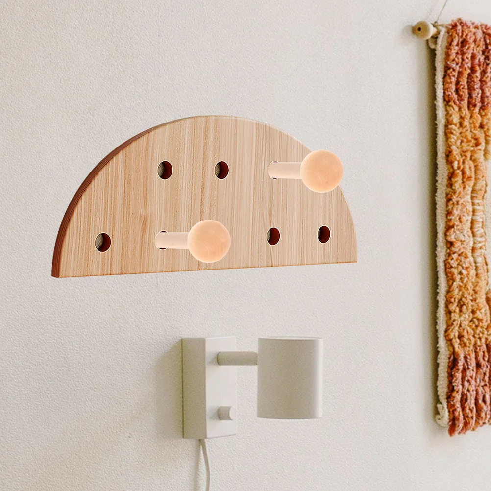 10 шт. аксессуары для спичек вешалка перфорированной доски деревянные винты