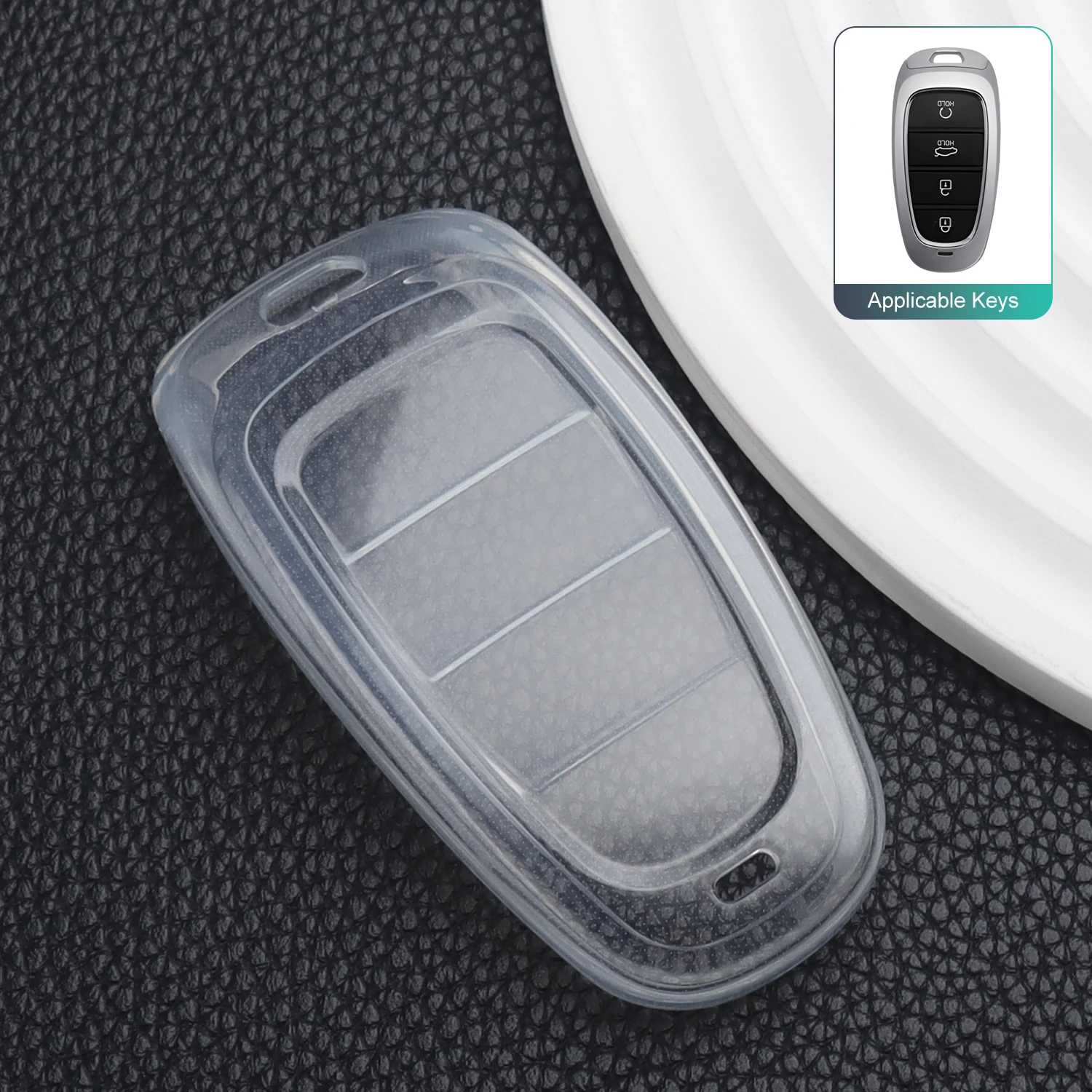 

Чехол Для Автомобильного Ключа Из ТПУ Для Hyundai Tucson, Sonata, Solaris, Hybrid, Nexo, Santa Fe, NX4, DN8, Защитный Корпус