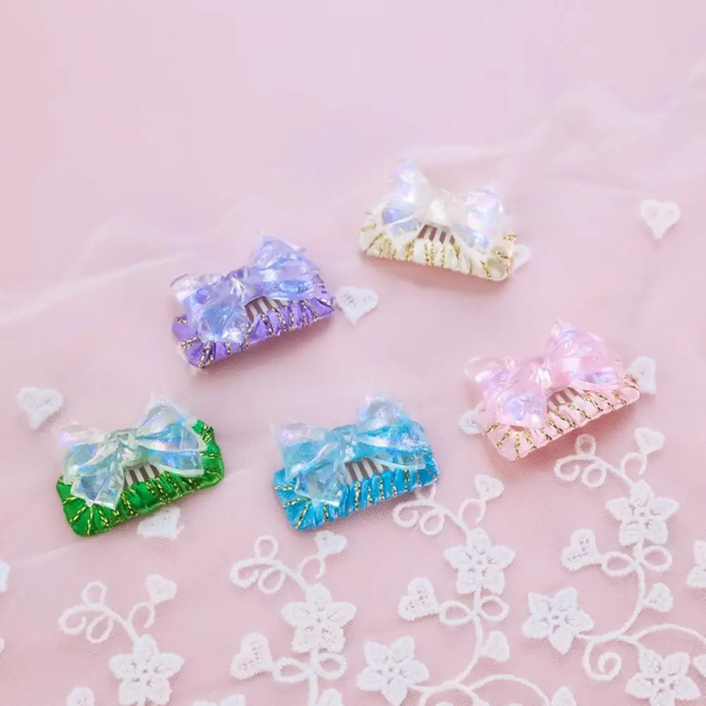 

Beautiful Pet Barrette Long-lasting Pet Hairpin Bows Decor Lovely Cat Dog Hairpin Dress Up