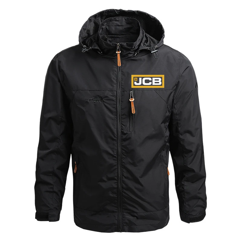 

2022 New JCB Spring Autumn Brand Men Print Fashion Comfortable Delicate Popular Double-label Polyester Zipper Windproof Top