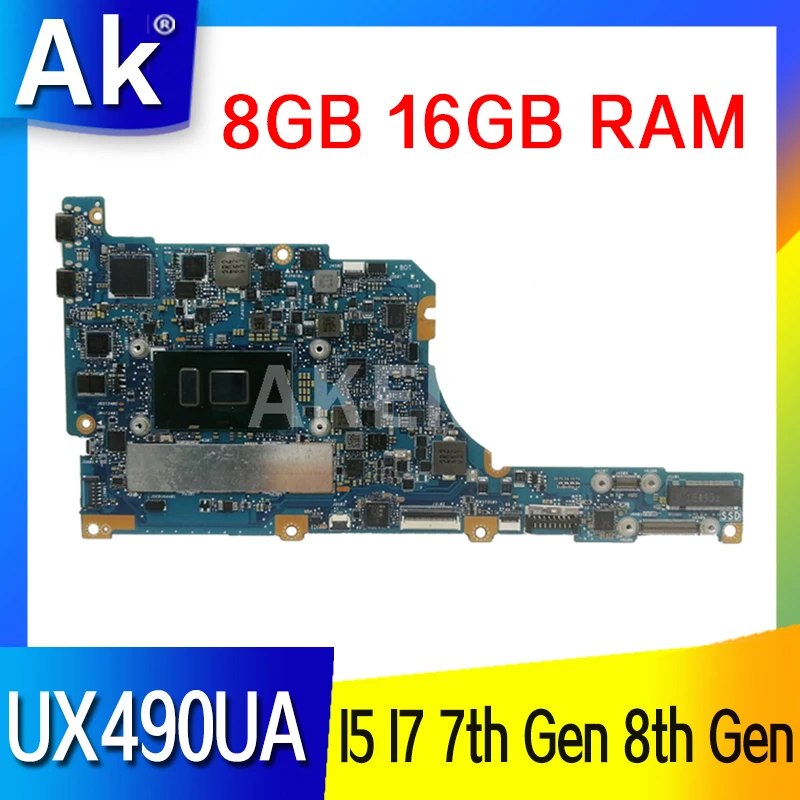 

Материнская плата для ноутбуков ASUS UX490U UX490U UX490UA UX490UA