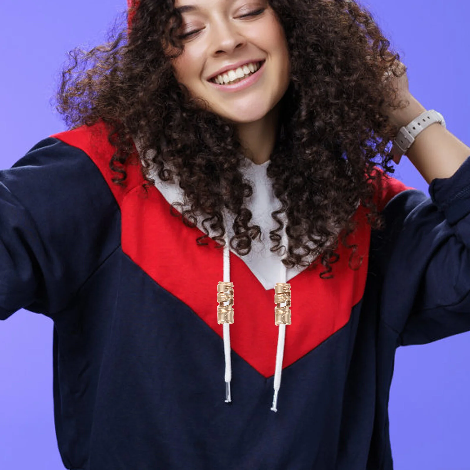 16 Pcs Trousers Cord Stops Drawstrings Jewelry Accessories Locks Pants Metal End Caps Shoelace Rope Stopper Ends Tips