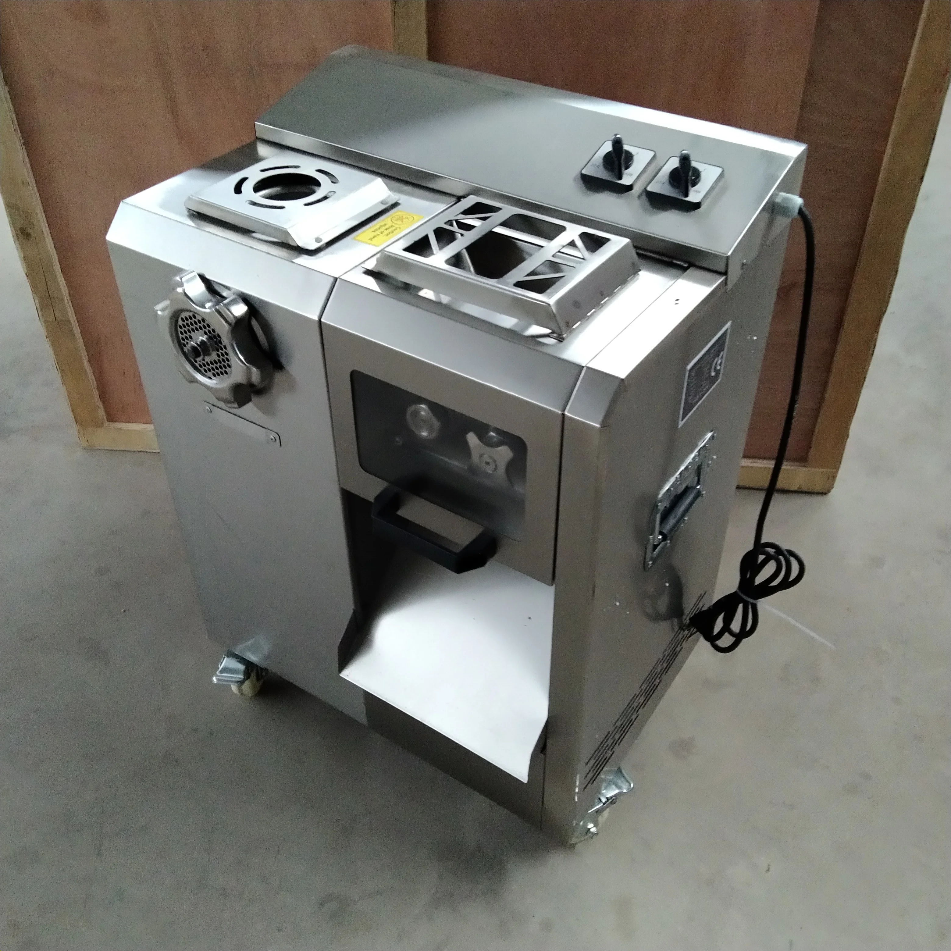 Коммерческая многофункциональная Мясорубка из нержавеющей стали большая