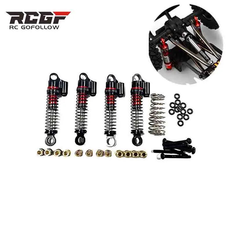 4 шт. металлический амортизатор масла для Hobbyplus 1/18 RC CR18P Rock Van