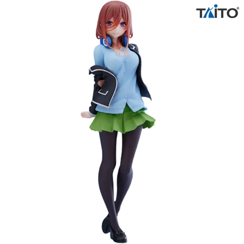 

TAITO Coreful Nakano Miku Uniforms The Quintessential Quintuplets Collectible Anime Action Figure Model Toys
