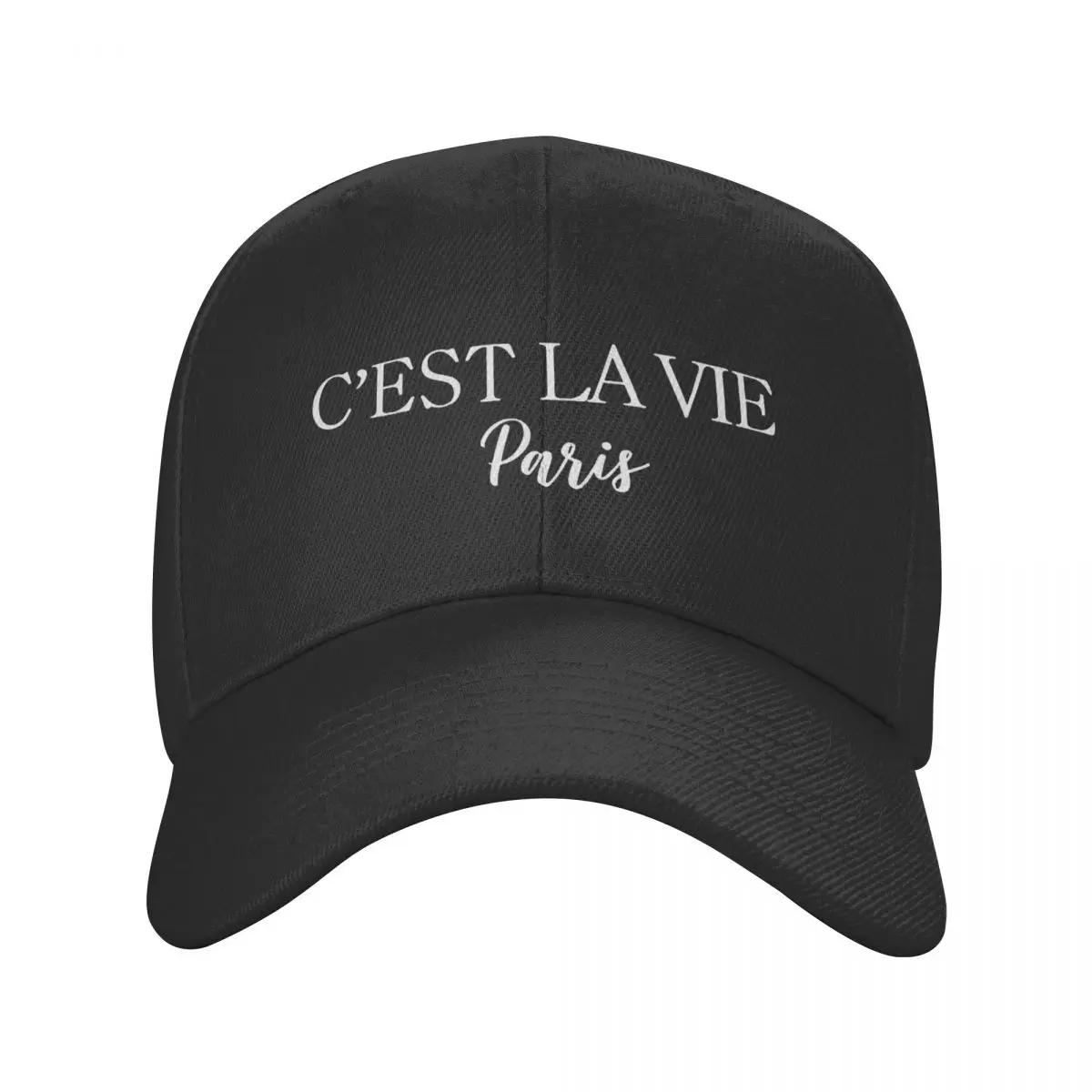 

Adult C'est La Vie Paris Cap Fashion Baseball Caps Polyester That's Life Dad Hat Sun Hat Adjustable Golf Hats Washable