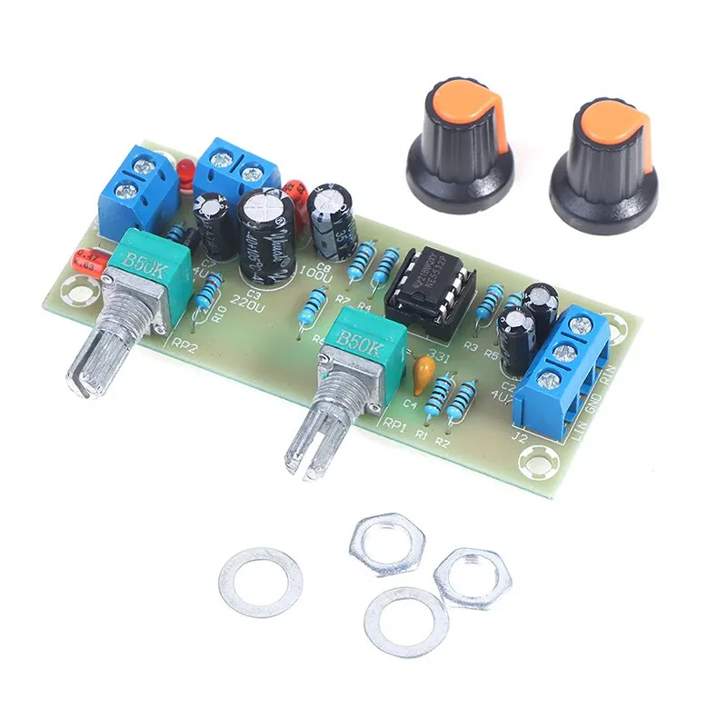 

Heavy Subwoofer Front Stage Board NE5532 DC 10-24V ， HIFI Low Pass Filter