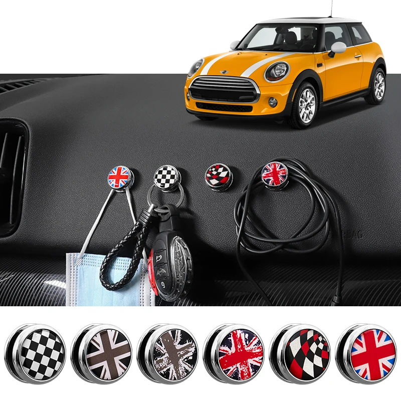 

Car Seat Bag Hook Holder USB Cable Key Storage Hangers Sticker For Mini Cooper One JCW F54 F55 F56 R50 R53 R57 R58 R59 R60 R61