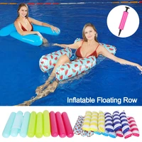 pool air mattresses sports piscina foldable inflatable floating row water hammock float pool bed swimming pool chair