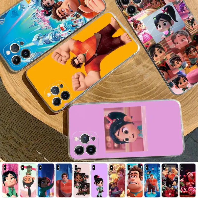 

Disney Wreck-It Ralph Phone Case For iPhone 14 11 12 13 Mini Pro XS Max Cover 6 7 8 Plus X XR SE 2020 Funda Shell
