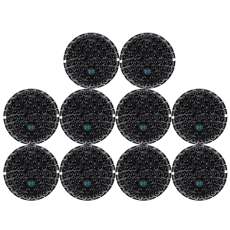 

Инфракрассветодиодный светодиодная плата MOOL 10X, 940 нм, 48 светодисветодиодный ИК, невидимая ночью плата с подсветкой без экспозиции