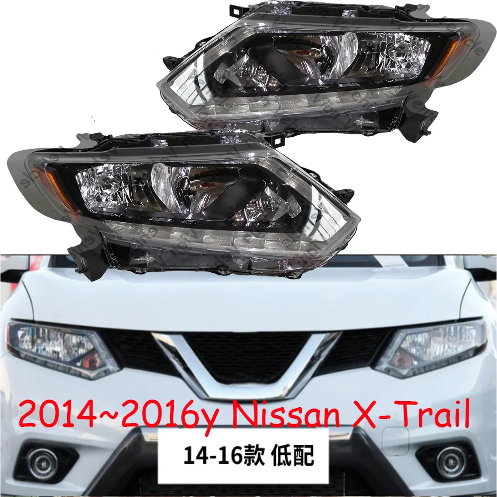 1 шт. автомобильный бампер Xtrail фара для Nissan X-Trail фаара rogue 2014 ~ 2016y противотуманная