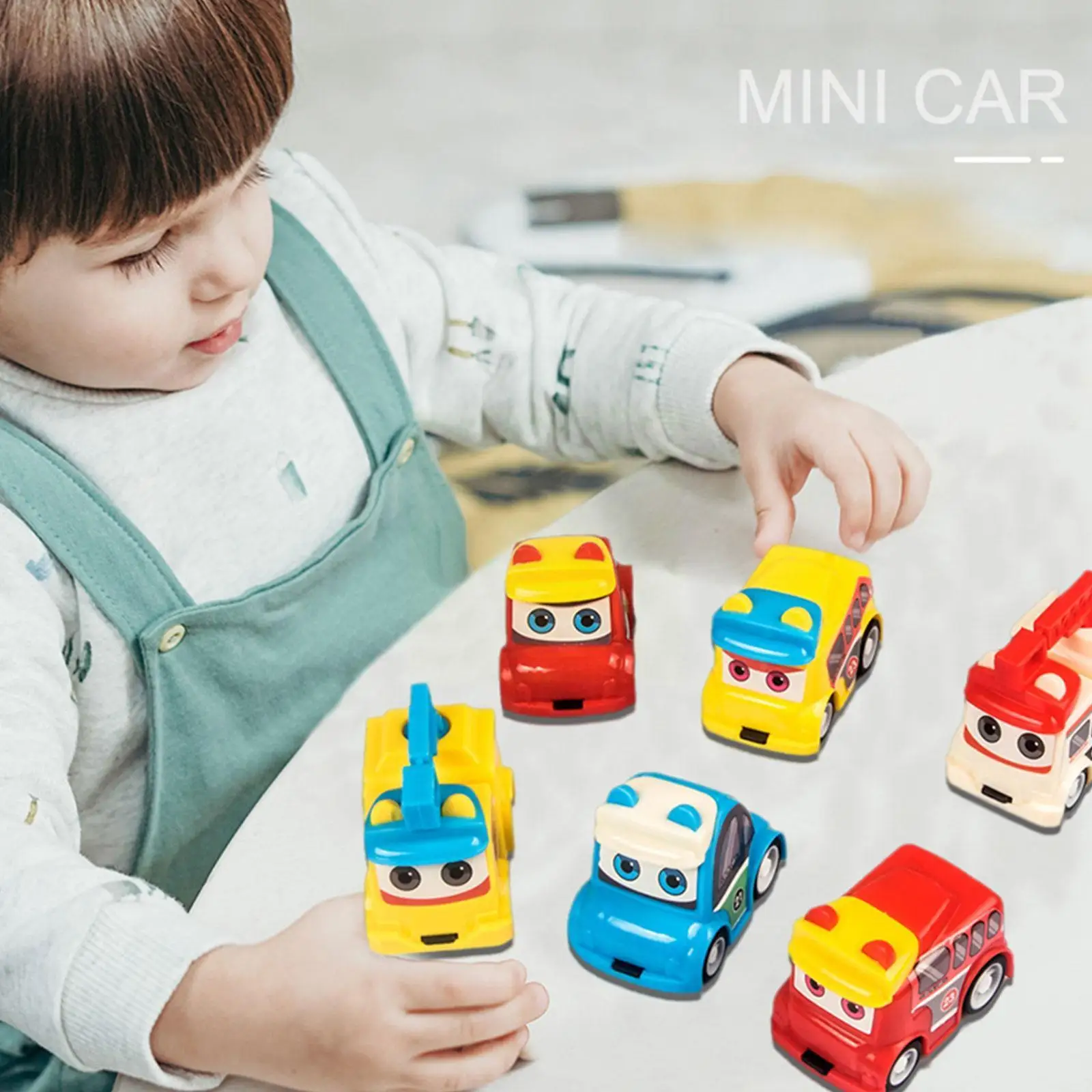 

1pcs Mini Pull Back Car Toys Construction Car Model Mini Gift Baby Children Toys K5t0