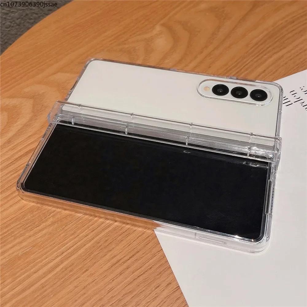 Складной чехол с 6 прозрачными петлями защита противоударный для Samsung Galaxy Z