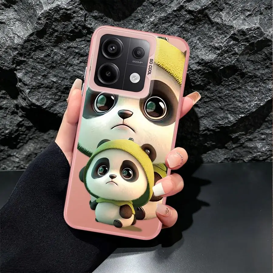 Чехол для Xiaomi Poco C51 C50 F3 GT X3 NFC X3 Pro F4 X5, задняя крышка для телефона с рисунком панды (art.: 3920db1d93d8a) - 3920db1d93d8a