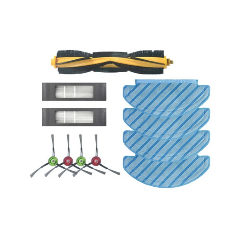 

Высокоэффективный фильтр для пылесоса, основная боковая щетка, моющаяся Тряпка Для Ecovacs Deebot T9 T8 AIVI, сменная деталь