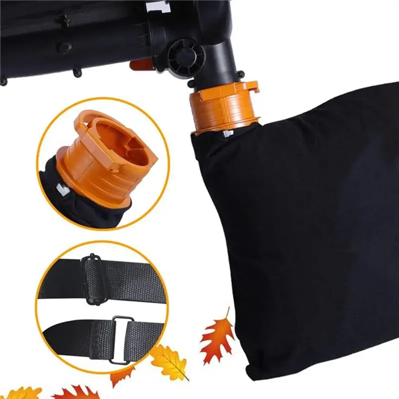Фото A23E-2Pcs 50026858 50015035 Мешок для сбора листьев Trivac WGBAG500 для воздуходувок/пылесосов Worx WG500, WG501, WG502, WG505, WG509 №2