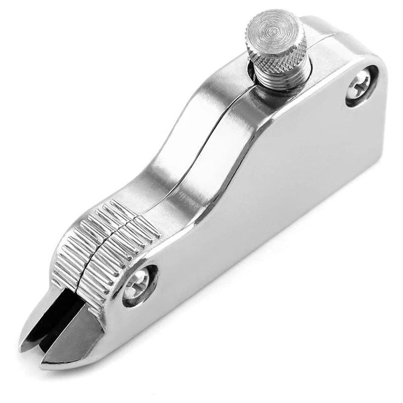 

HOT-V-Gouge Tool Adjustable Metal V-Gouge Leather Craft Tool For Leathercraft Folds Box Corners