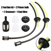 2set fuel line filter hose pipe tank kit line trimmer cutter for brushcutters for timbertech for tarus for fuxtec fuel line