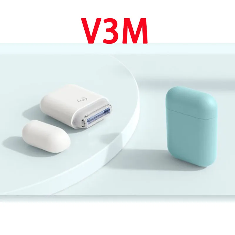 Электрический металлический черный Эпилятор V3M