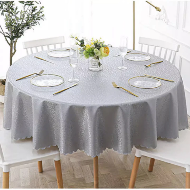 

Fashion Multiple Printed Round Tablecloths Thickened Non Slip Butterfly Lace Tablecloth No Washing Anti Scalding Table Cover