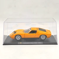 124 leo models for lorghini miura p400 1966 orange diecast with display box