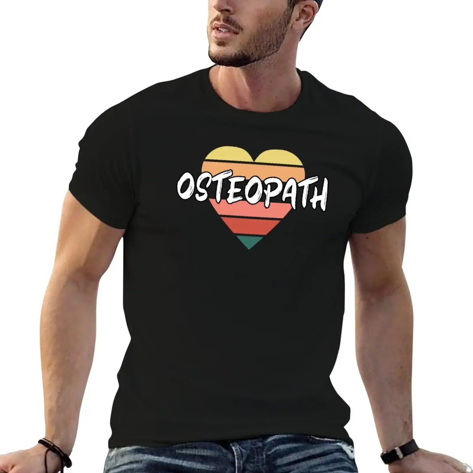 Мужская футболка Osteopath Gift из хлопка