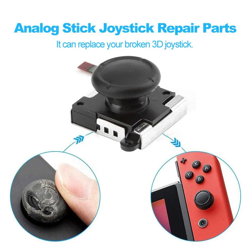 Для переключателя JOY-CON NS левая/правая рукоятка Rocker Thumb Stick аналоговый джойстик 3D