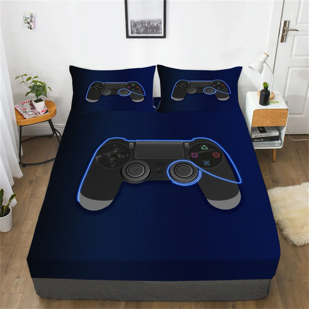 

3D Comforter Bedding Set Twin Bed Sets Teens Children Home Textiles High End Fitted Sheets Game Beds Sheet Suit Pillowcase