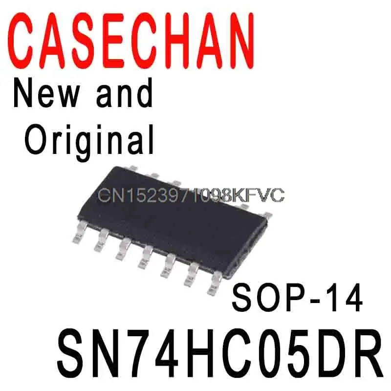 10 шт., новый и оригинальный логический чип 74HC05 HC05 SMD SOP-14, в наличии IC SN74HC05DR