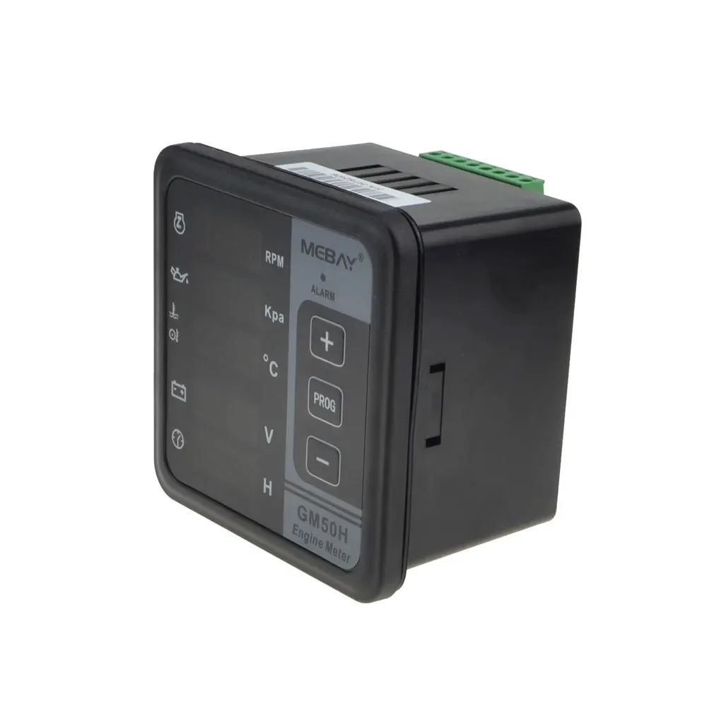 Многофункциональный контроллер генератора Mebay GM50H Цифровой Измеритель двигателя
