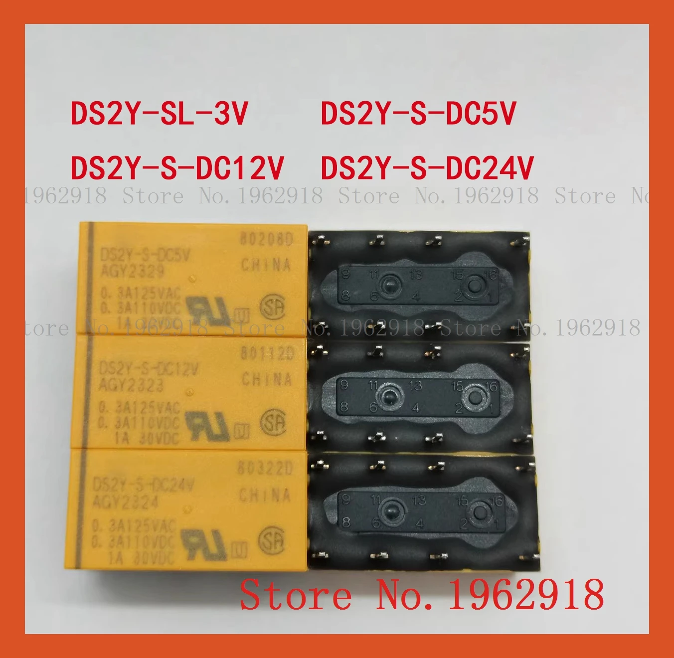 DS2Y-S-DC5V DS2Y-S-DC12V DS2Y-S-DC24V DS2Y-SL-3V