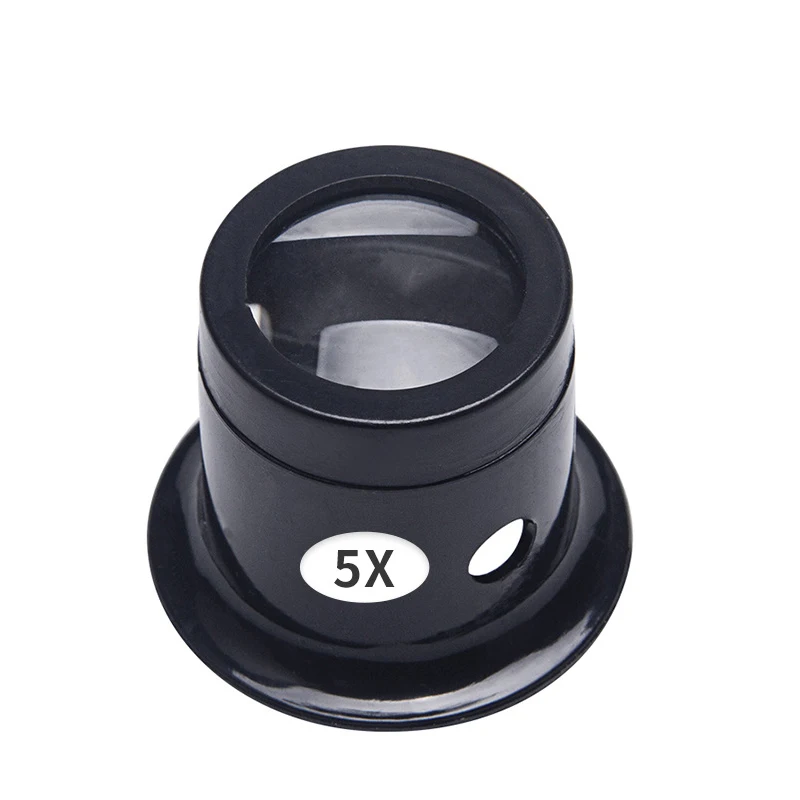 

Watch Eyes Loupe 5X Jeweler Watch Tool Magnifier Monocular Loupe Lens Loupe Eye Magnifier Len Repair Kit Tool