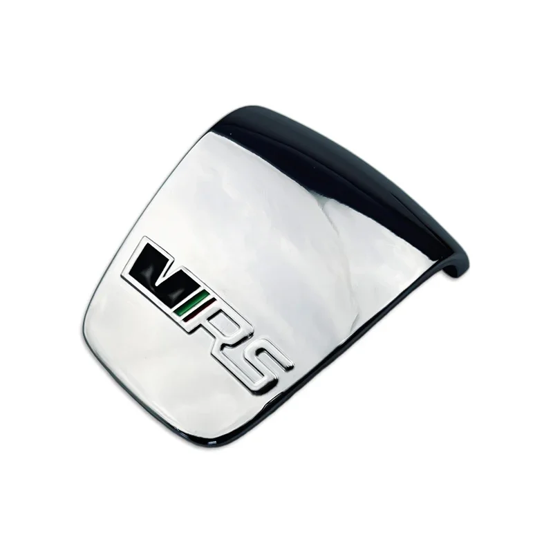 Наклейка на ручку переключения передач для салона автомобиля, 2,7x3,7 см, логотип Skoda VRS, Fabia Rapid Superb Kodiaq Octavia Rs Kamiq Karoq, украшение