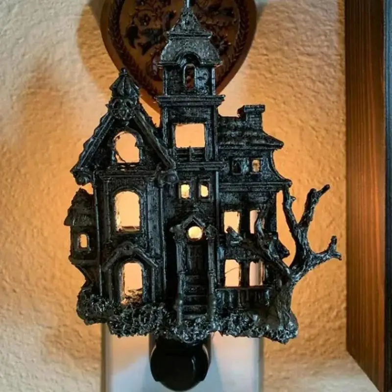 Светильник для Хэллоуина светильник декора в готическом стиле сезонный Веселый