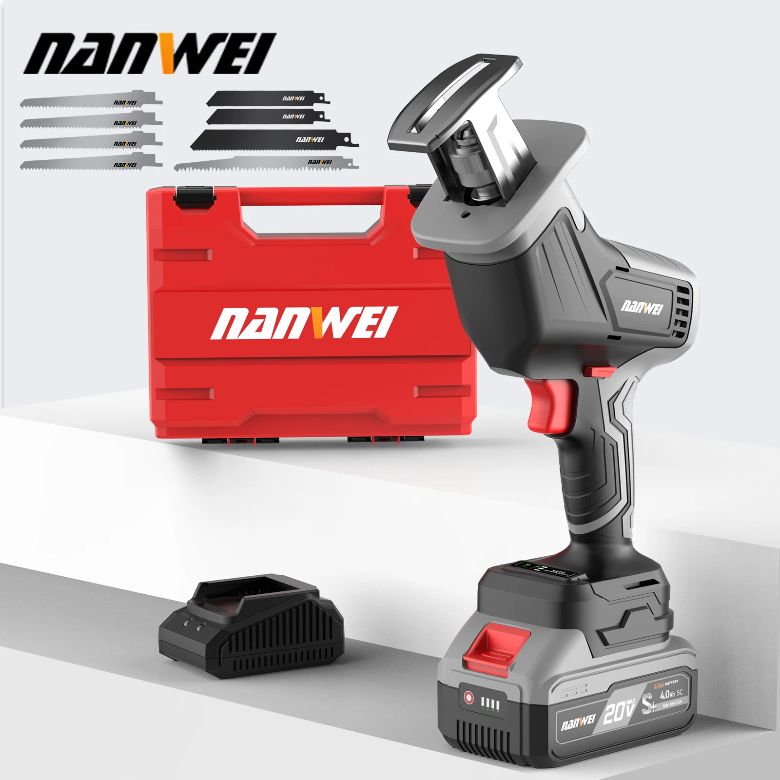 

NANWEI Бесщеточная сабельная пила