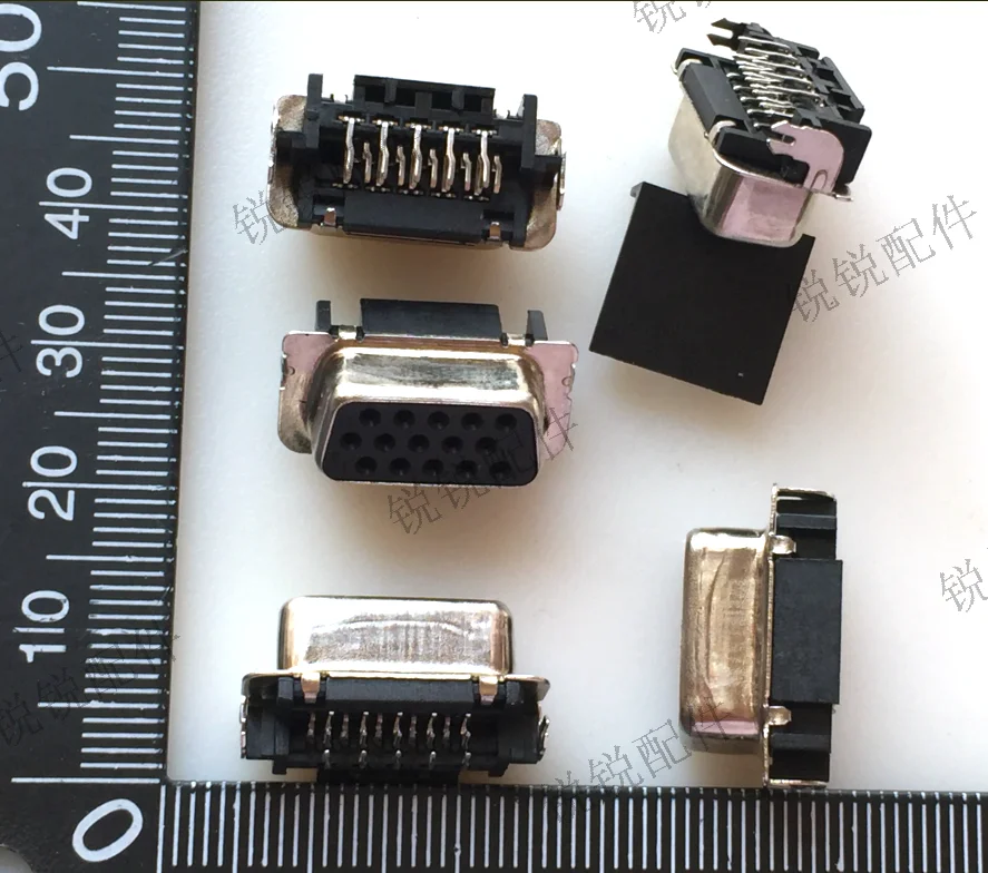 

Для розетки VGA D-SUB гнездовой разъем 15p разъем ТВ-дисплей интерфейс DIP C/H0.5