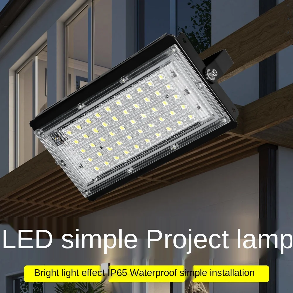 

Flood light LED Spotlight For Outdoor House 50W 100W 150W AC 220V Foco LED Ceiling Spot Light Exterior Dowm Street Lighting