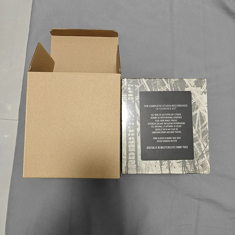 Фото Новый подарочный набор CD-дисков с музыкой британской рок-группы в стиле хэви-метал, 10 CD, коллекция для фанатов легендарных рок-групп №3