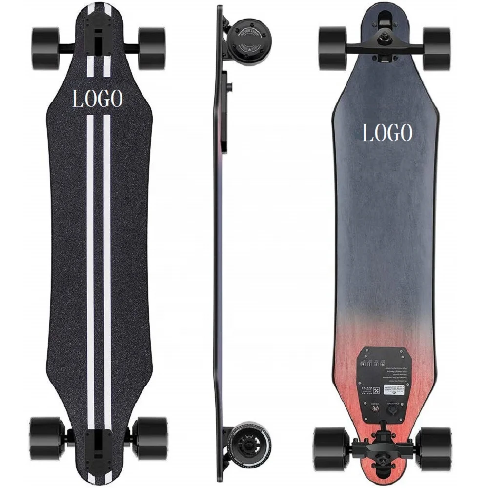 

Wellshow Electric Skateboard Top Speed Dual Motor 10 Layers Maple Longboard Wireless Remote Control Skate Board E-Skateboard