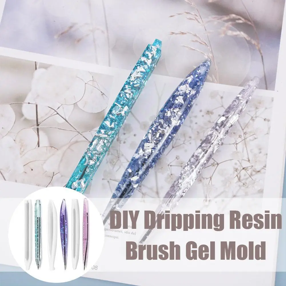 

Новинка форма для каучука шариковая ручка силиконовая форма для рукоделия 5 шт. инструменты «сделай сам» ручка для ювелирных изделий 1 шт. заправка или форма Q1M1