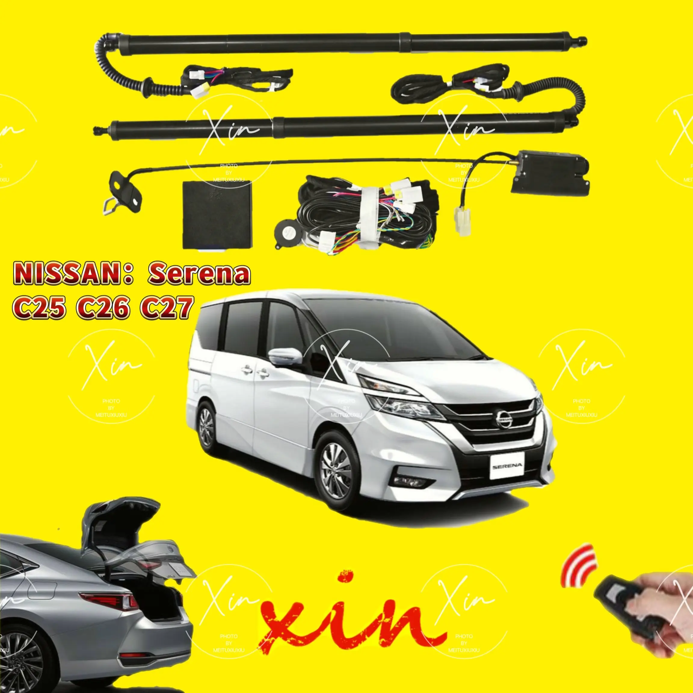 

For NISSAN Serena ontrol of the trunk electric tailgate car lift automatic opening drift drive power kit foot sensor